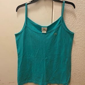 Lacoste blue tank top!